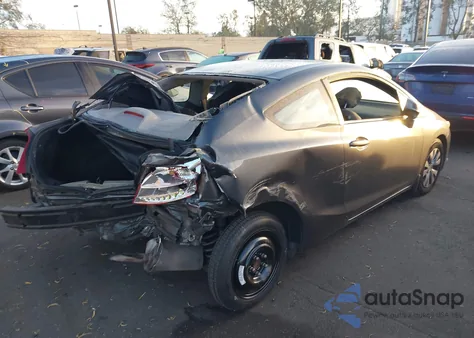 2012 Honda Civic Lx из США, поврежденный, VIN 2HGFG3B53CH545174